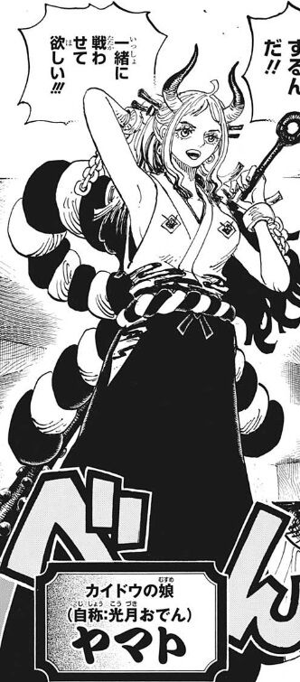 One Pieceのヤマトちゃん 可愛いと話題にwww 採れたてアニメ速報