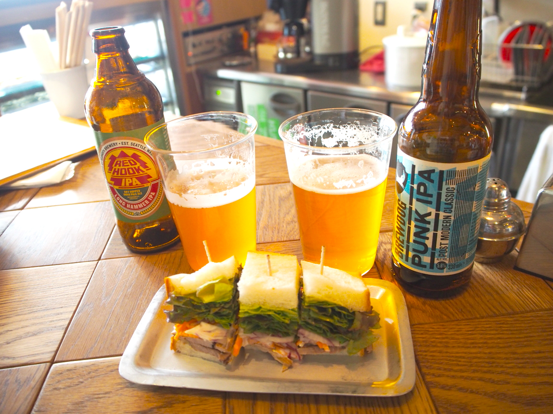 サンドイッチの店かと思ったらクラフトビールも豊富なお店 高麗橋 スタンド プチ 立ち呑みダイエットの日々