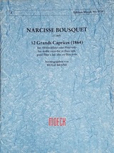 ブースケ12のグラン・カプリース楽譜表紙