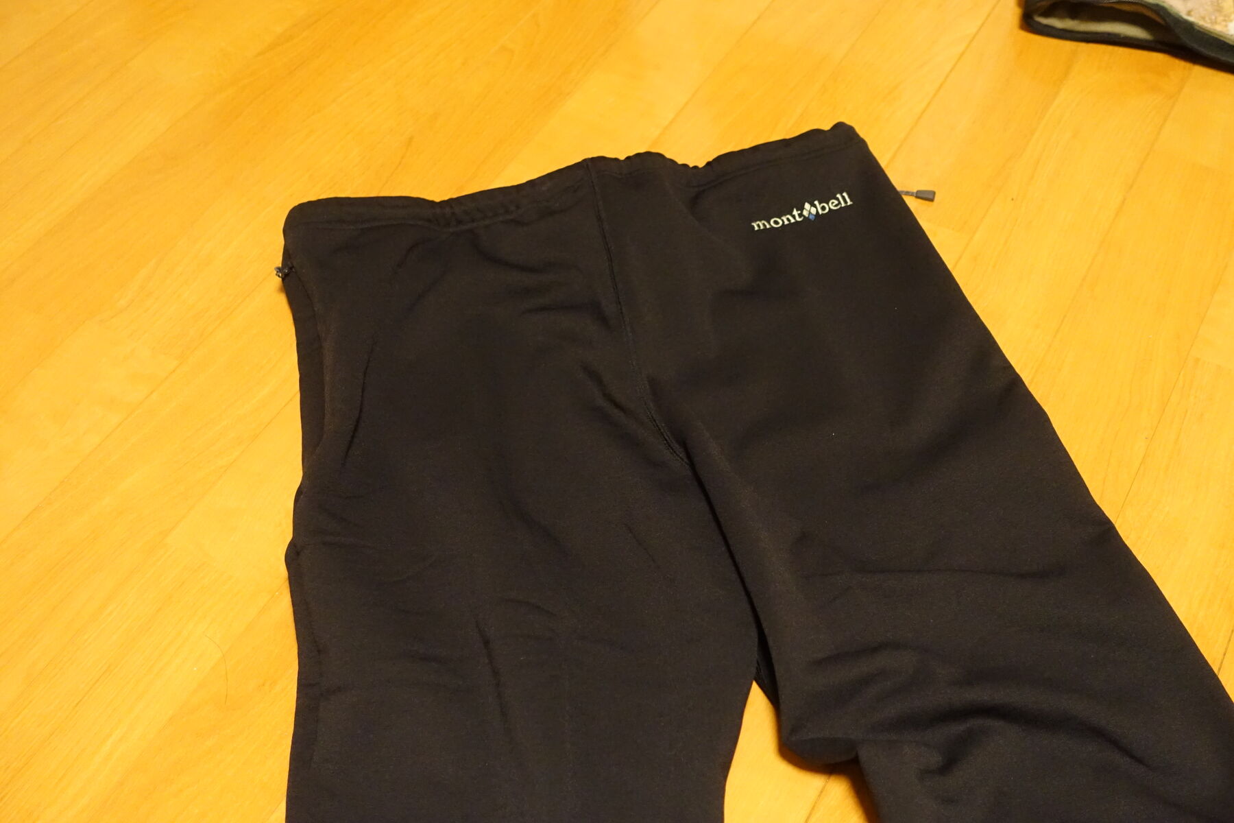 モンベル トレールアクションパンツ タイツ メンズ ブラック S ☆美品