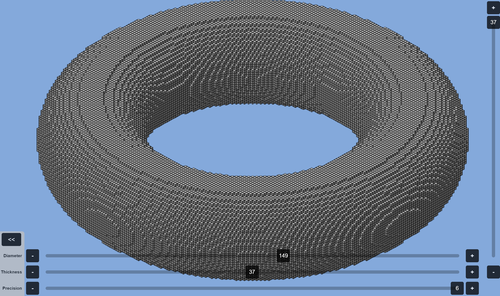 マイクラで超巨大立体を建築するのに便利なツール ドーナツ Plotz Modeller やったぜゲームズ マイクラで超巨大立体を建築するのに便利なツール ドーナツ Plotz Modeller やったぜゲームズ