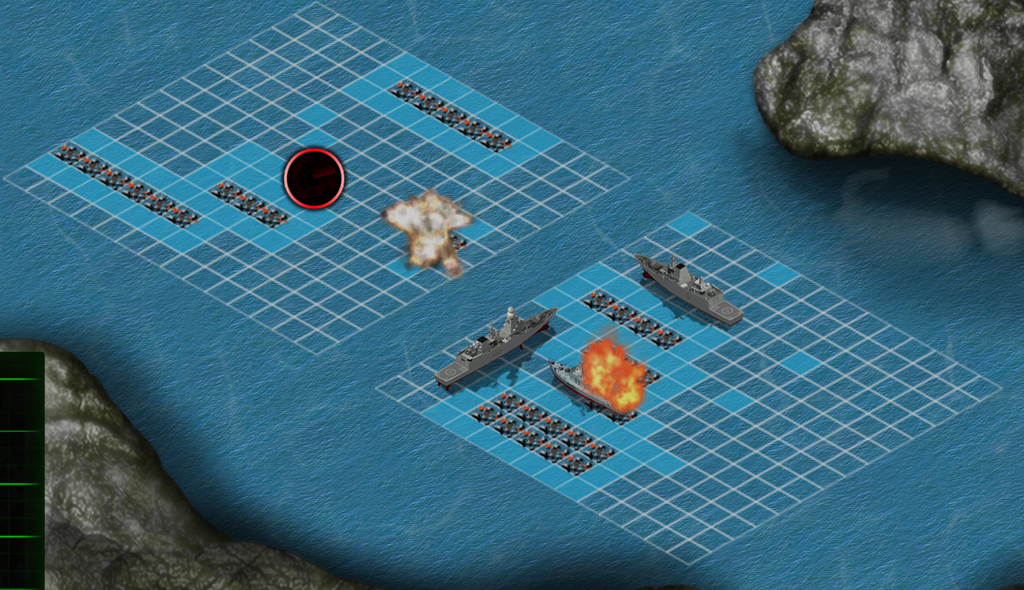 バトルシップ というボードゲームをプレイ Battleship War Multiplayer やったぜゲームズ