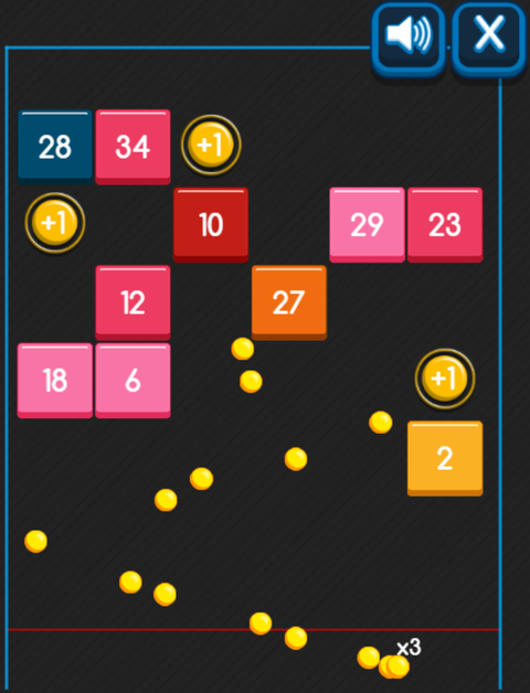 ボールを撃ってブロックを破壊するお手軽スキルゲーム Balls V Squares やったぜゲームズ ボールを撃ってブロックを破壊するお手軽スキルゲーム Balls V Squares やったぜゲームズ