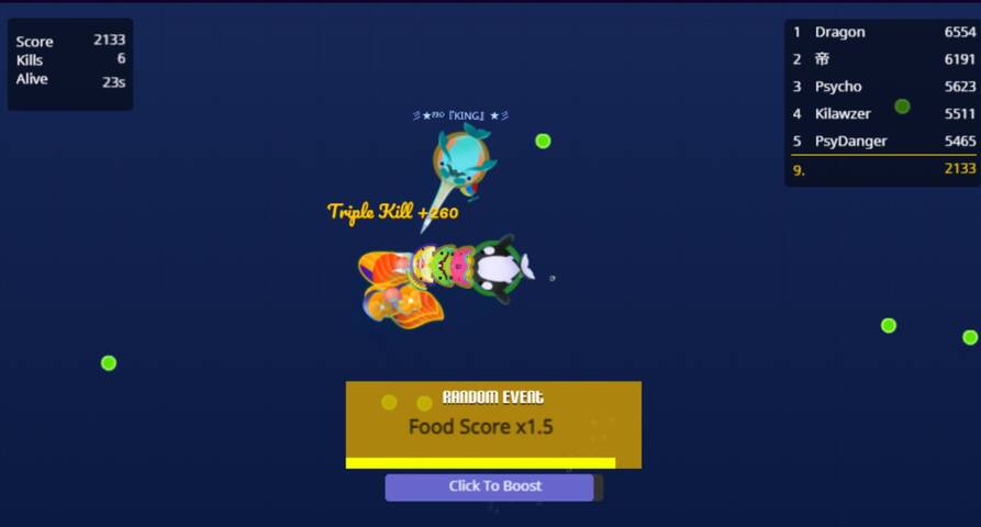 角の生えた魚となって他プレイヤーを刺していくマルチプレイioゲーム Stabfish Io やったぜゲームズ 角の生えた魚となって他プレイヤーを刺していくマルチプレイioゲーム Stabfish Io やったぜゲームズ