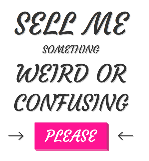 通販サイトにある訳の分からない商品を紹介している謎ウェブサイト Weird Or Confusing やったぜゲームズ