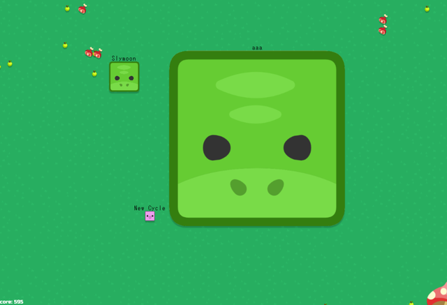 動物を操作してプレイヤーや餌を捕食する食物連鎖ioゲーム Anomal Io やったぜゲームズ