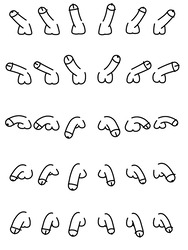 理想の線画ちんちんを自動生成するジェネレーター Pe Is やったぜゲームズ