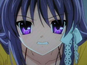 イライラ顔の杏