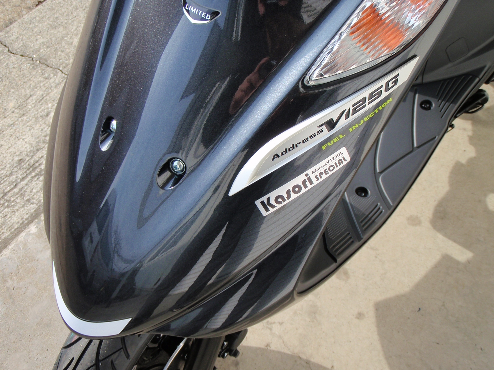 アドレスV125GL賀曽利スペシャルが入荷しました。 : 3rd-garage blog