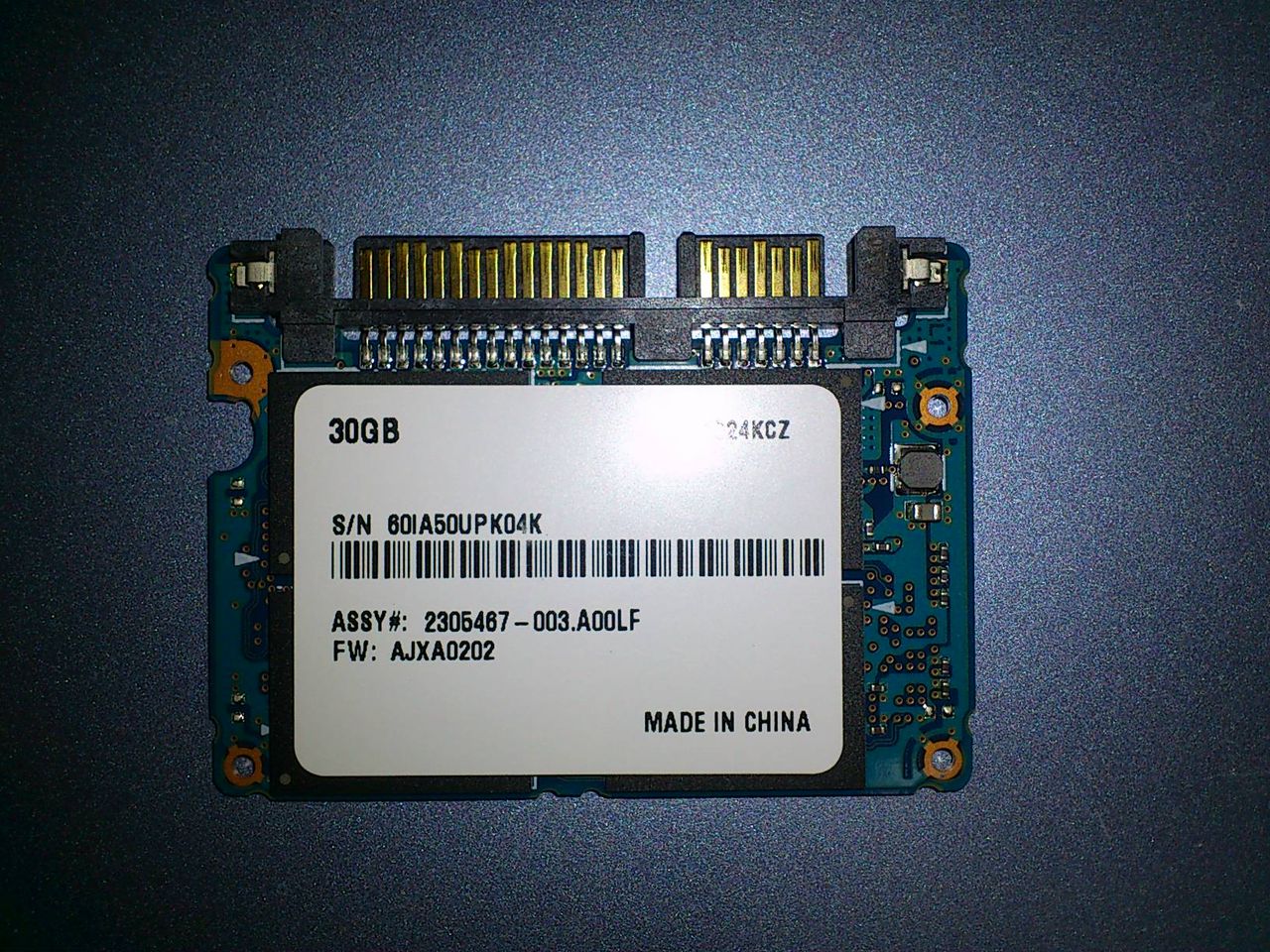 デ・ロル・レ 富士通 ノートPC NB18D/F HDD→SSD換装