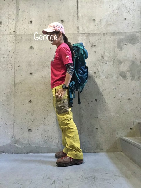 ノースフェイスのお気に入りtシャツで登山コーデ Le Style George ノースフェイスのお気に入りtシャツで登山コーデ Le Style George
