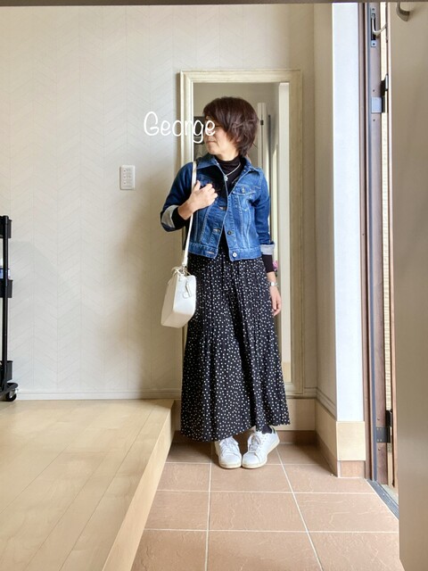 ユニクロのgジャン デニムでリンクコーデ Le Style George ユニクロのgジャン デニムでリンクコーデ Le Style George