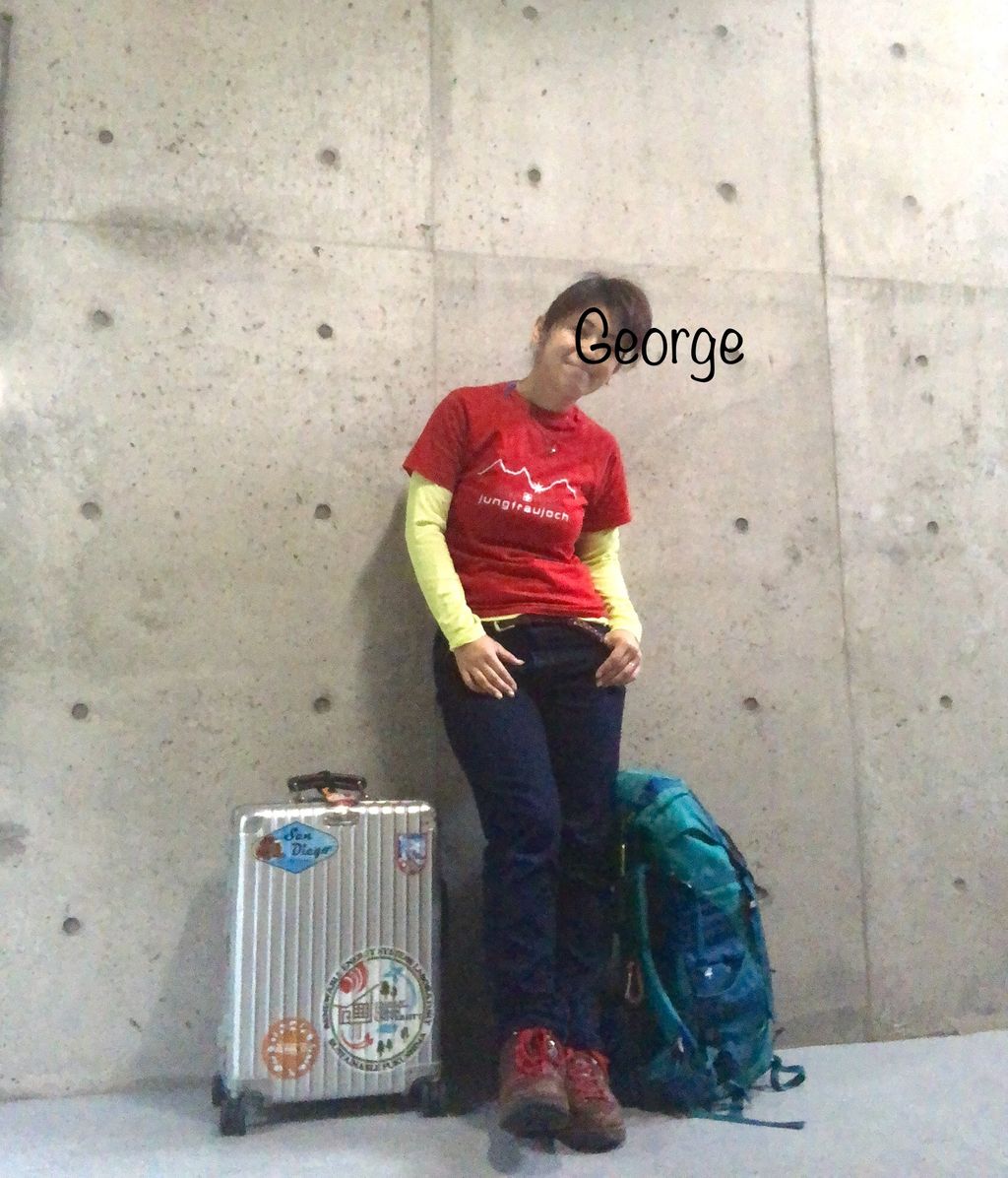 飛行機で移動 調査コーデ Le Style George