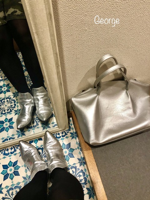 Guのシルバーブーツ Beamsの革ジャンに合わせたロックコーデ Le Style George