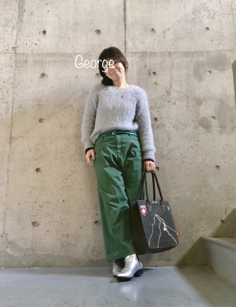 ユニクロワイドパンツコーデ モヘアニットとguシルバーブーツに合わせてに合わせて Le Style George ユニクロワイドパンツコーデ モヘアニットとguシルバーブーツに合わせてに合わせて Le Style George