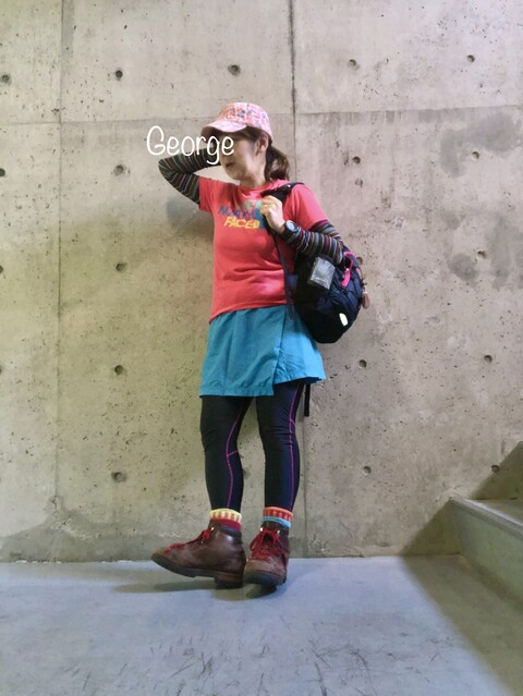 0530 妊婦トレッキング ノースフェイスのtシャツで神仙沼へ Le Style George 0530 妊婦トレッキング ノースフェイスのtシャツで神仙沼へ Le Style George