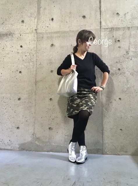 Guのシルバーブーツ Beamsの革ジャンに合わせたロックコーデ Le Style George
