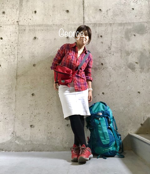 ユニクロのネルシャツと白デニムスカート 紅白コーデで弘前さくらまつりへ Le Style George ユニクロのネルシャツと白デニムスカート 紅白コーデで弘前さくらまつりへ Le Style George