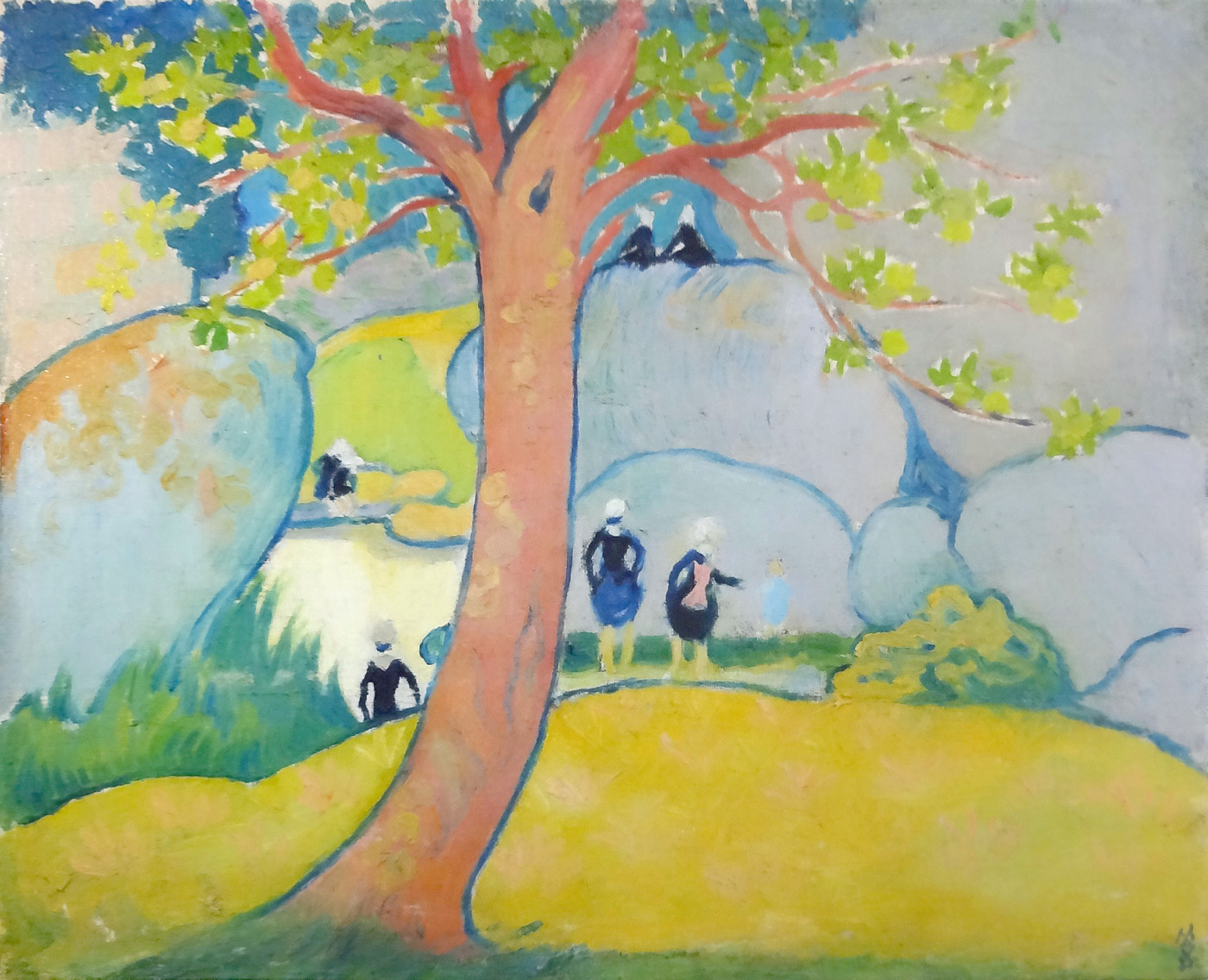 モーリス・ドニ、画家の妻マルタ・ドニの肖像、希少な画集より、新品高級額装付 モーリス・ドニ、画家の妻マルタ・ドニの肖像、希少な画集より