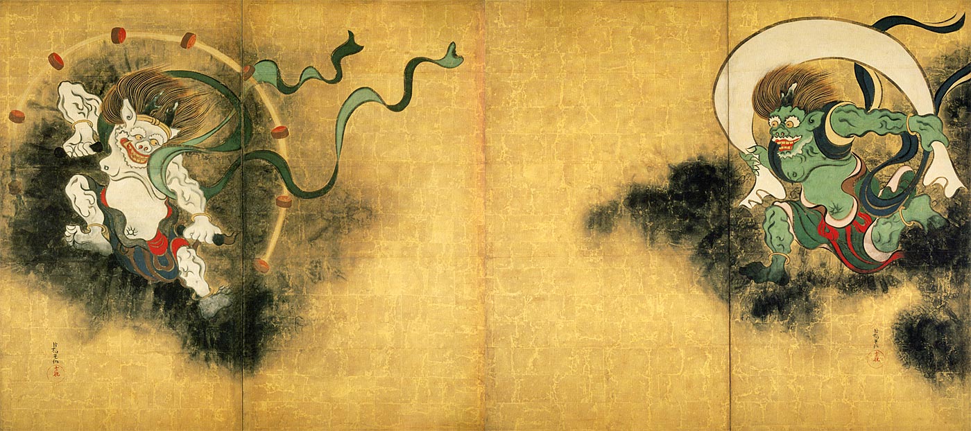 鶏図押絵貼屏風 Tori-zu Oshiebari Byobu(Chickens) | 伊藤若冲