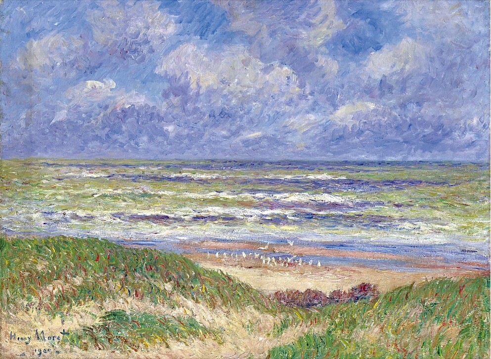 アンリ・モレ： ポン=タヴァンの風景｜ブルターニュを描き続けた画家
