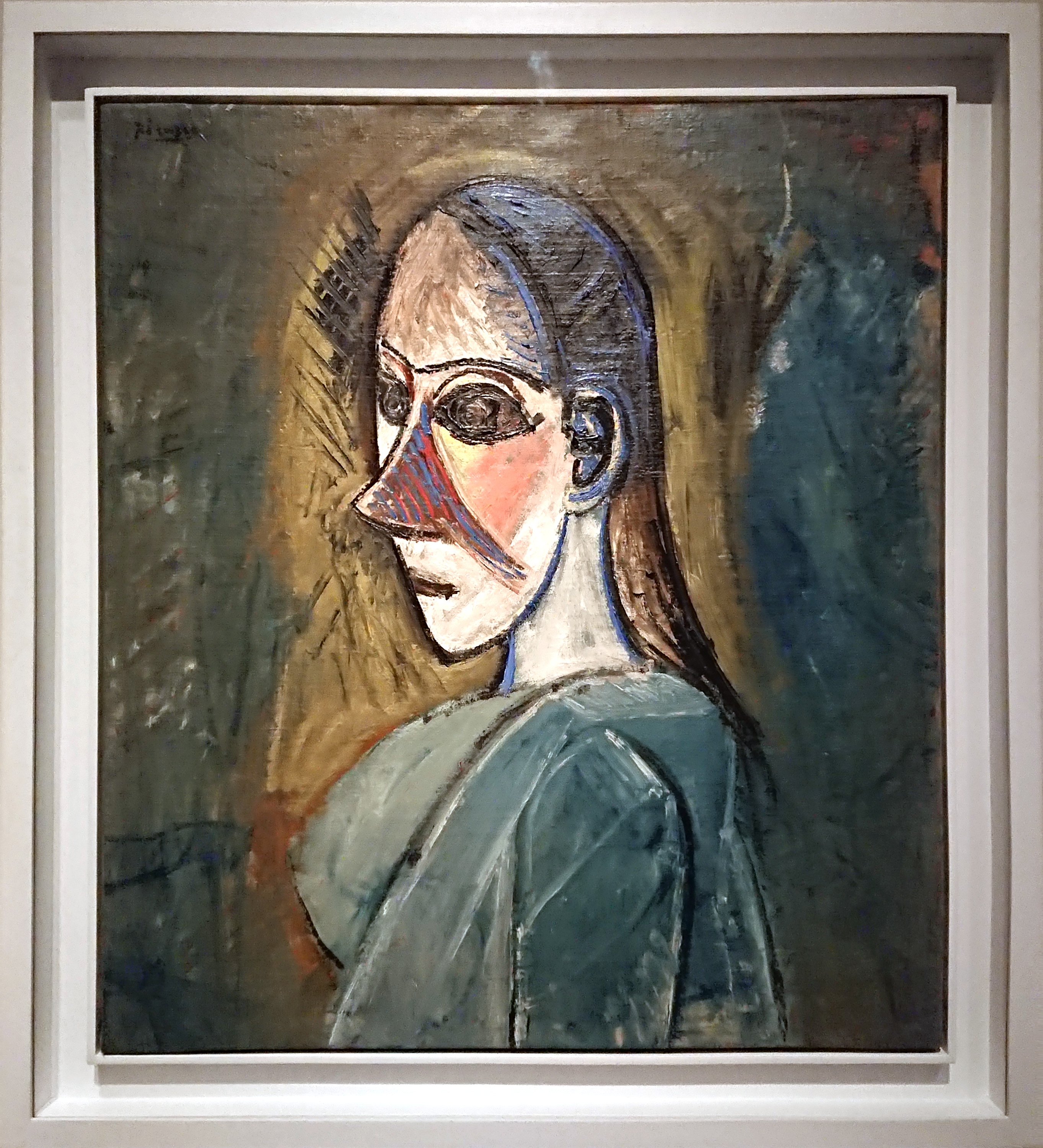 Amazon.co.jp: 有名な絵画ピカソ女性絵画キャンバス印刷壁アート
