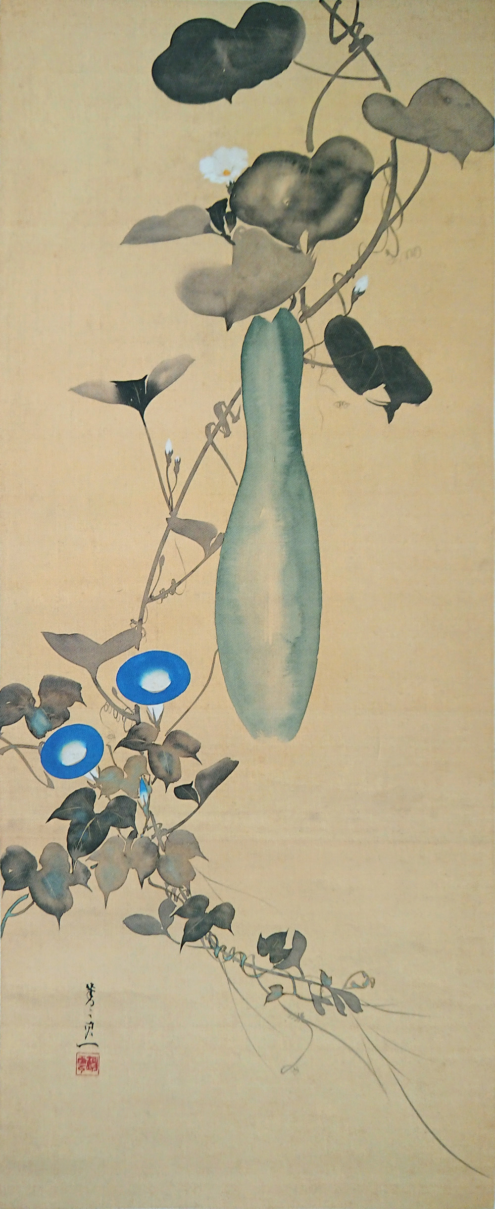 秋の夕ぐれ 渡辺省亭 欧米を魅了した花鳥画 クラシック音楽とアート