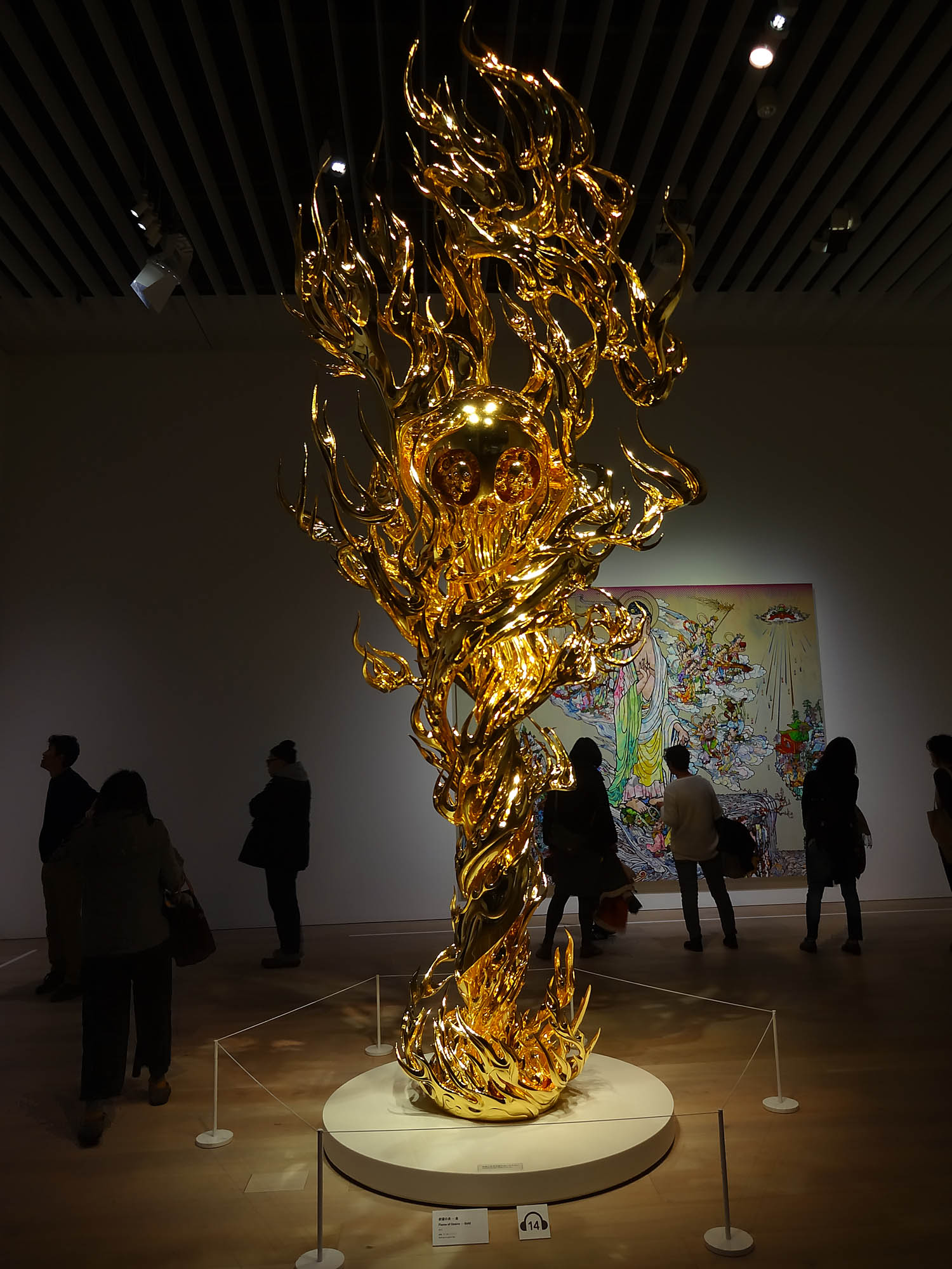 村上隆 五百羅漢図展 on日曜美術館 五百羅漢図と立体作品 : クラシック