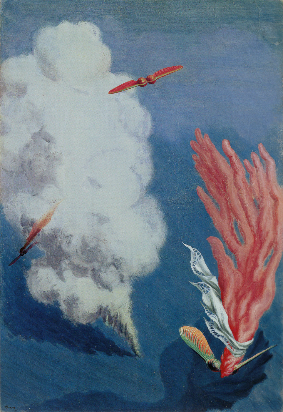北脇昇 日本シュールレアリスム絵画の旗手｜《空港》 : クラシック音楽