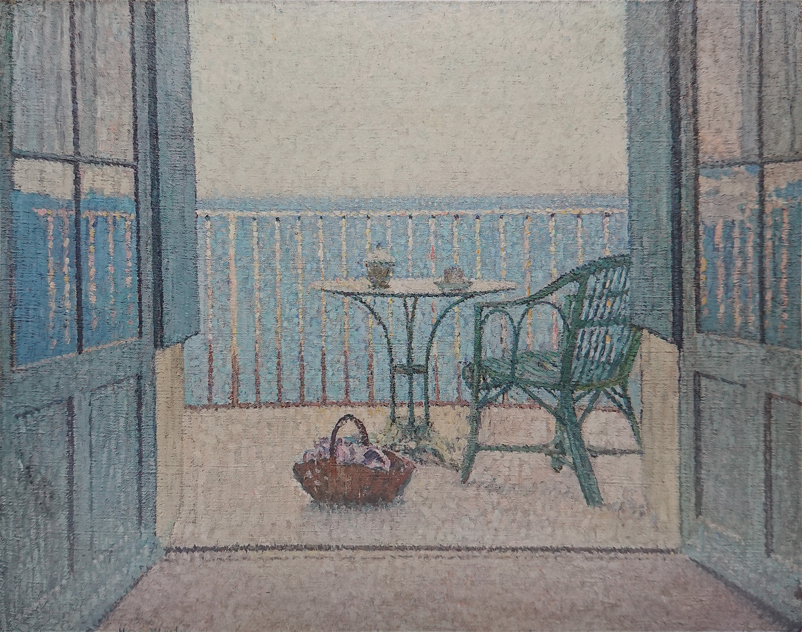 アンリ マルタン 窓際のテラス シダネルとマルタン展 クラシック音楽とアート