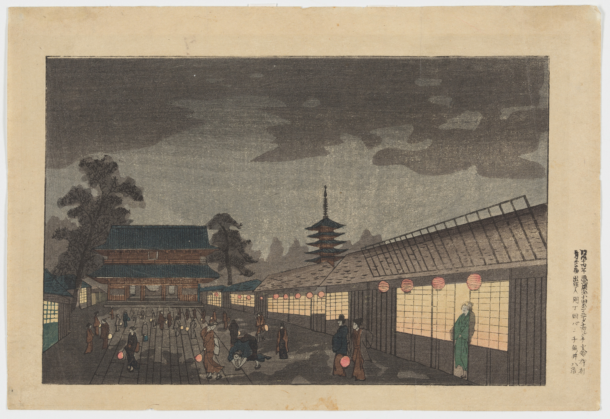 井上安治の光線画｜トワイライト、新版画―小林清親から川瀬巴水まで