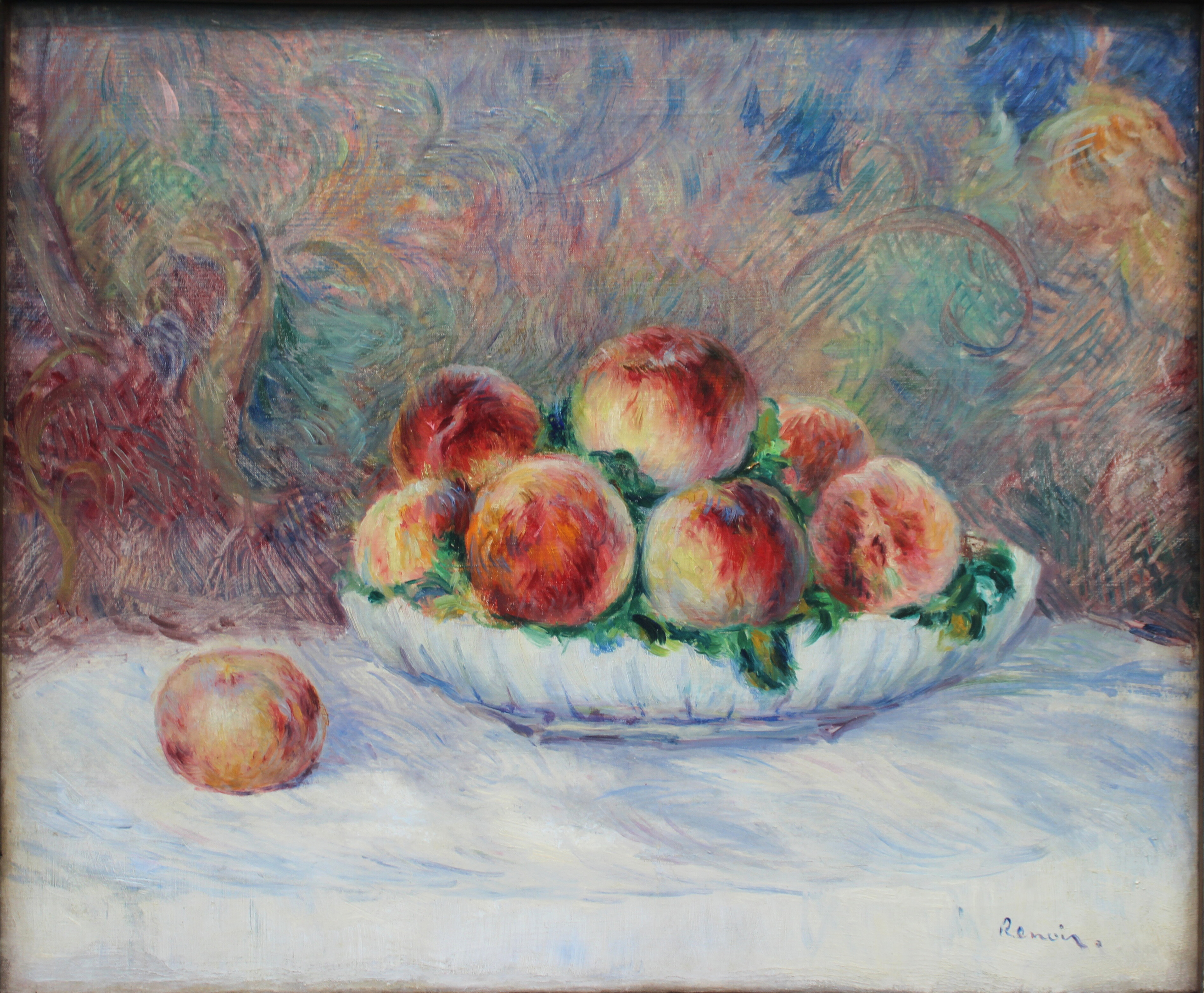 果物の静物画｜ルノワール×セザンヌ -モダンを拓いた2人の巨匠＠三菱一