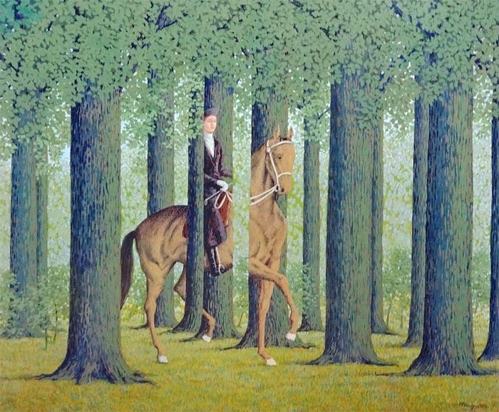 白紙委任状 －マグリット展最終章より : クラシック音楽とアート