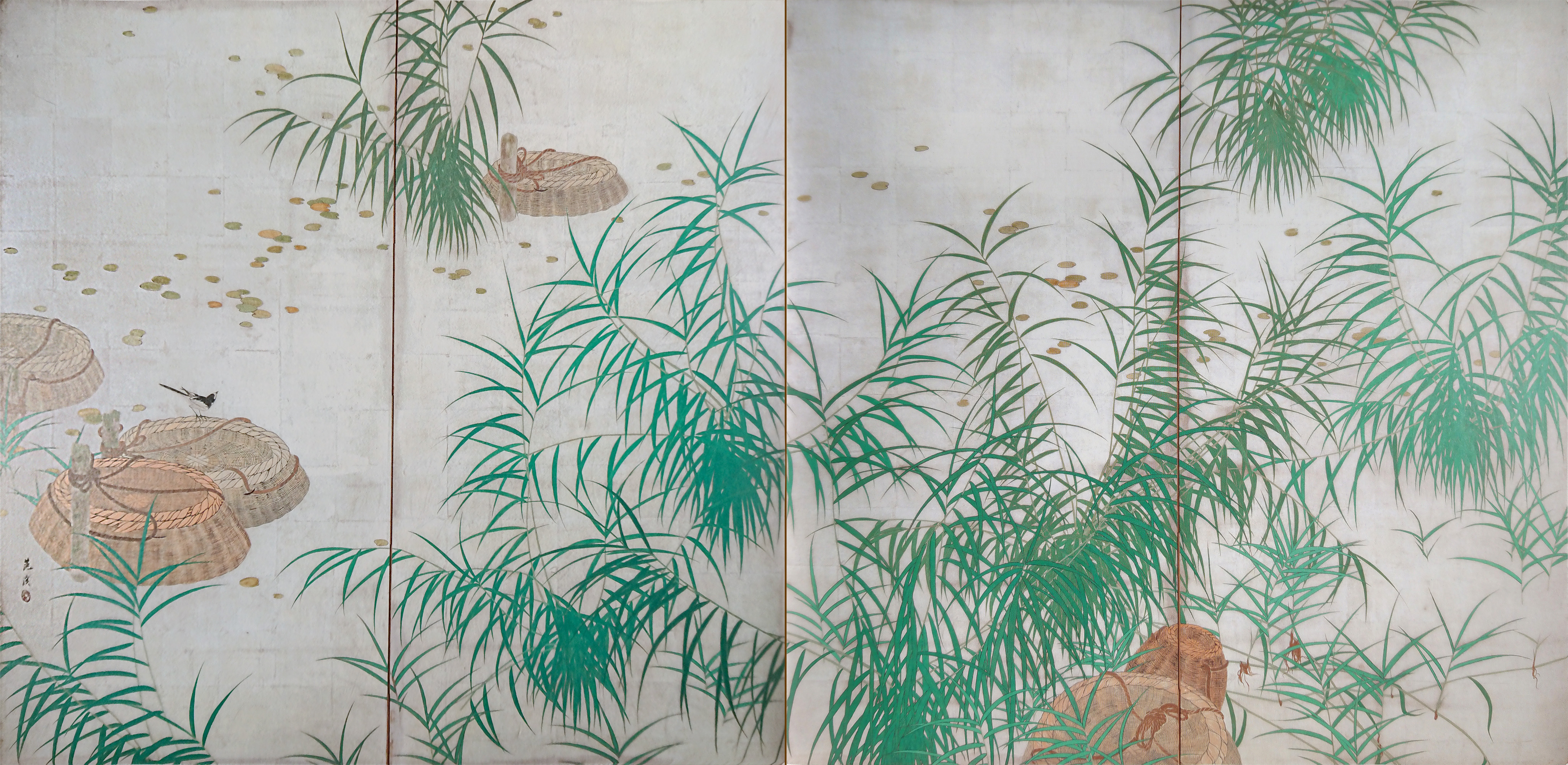 富田范溪： 鰻籠 ｜日本画トライアングル｜泉屋博古館東京