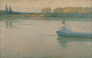 アンリ・ル・シダネル： モントルイユ＝ベレー、朝｜シダネルと