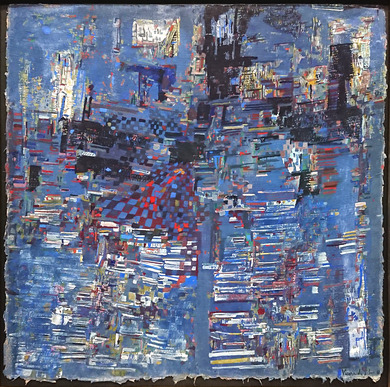 マリア＝エレナ・ヴィエラ・ダ・シルヴァ： 入口、1961｜抽象絵画の