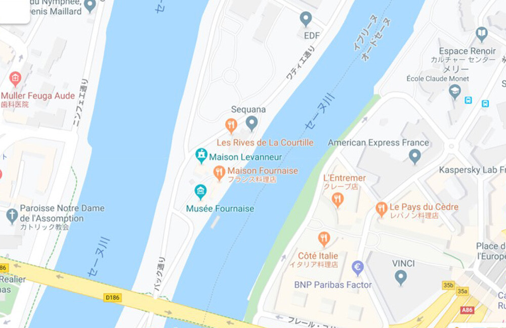 ルノワール： 春、シャトゥー｜セーヌ川の中州を舞台に｜コートールド