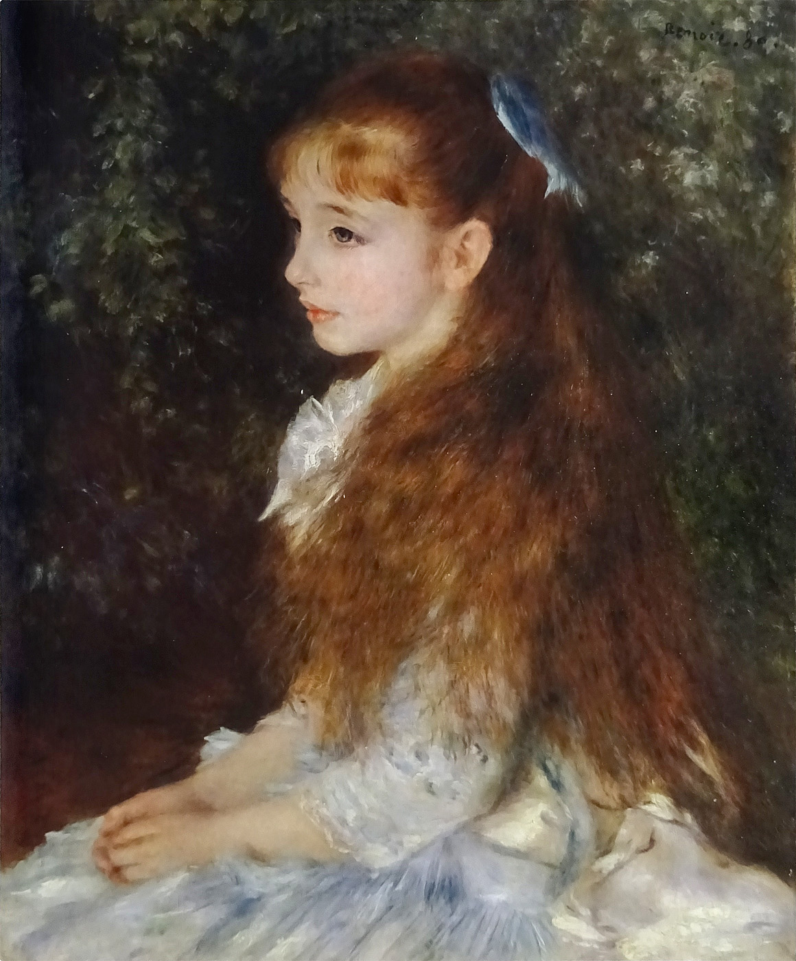 ルノワール： イレーヌ・カーン・ダンヴェール嬢｜on 日曜美術館