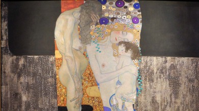 クリムト作《女の三世代》とムンクの《生命のダンス》｜クリムト展