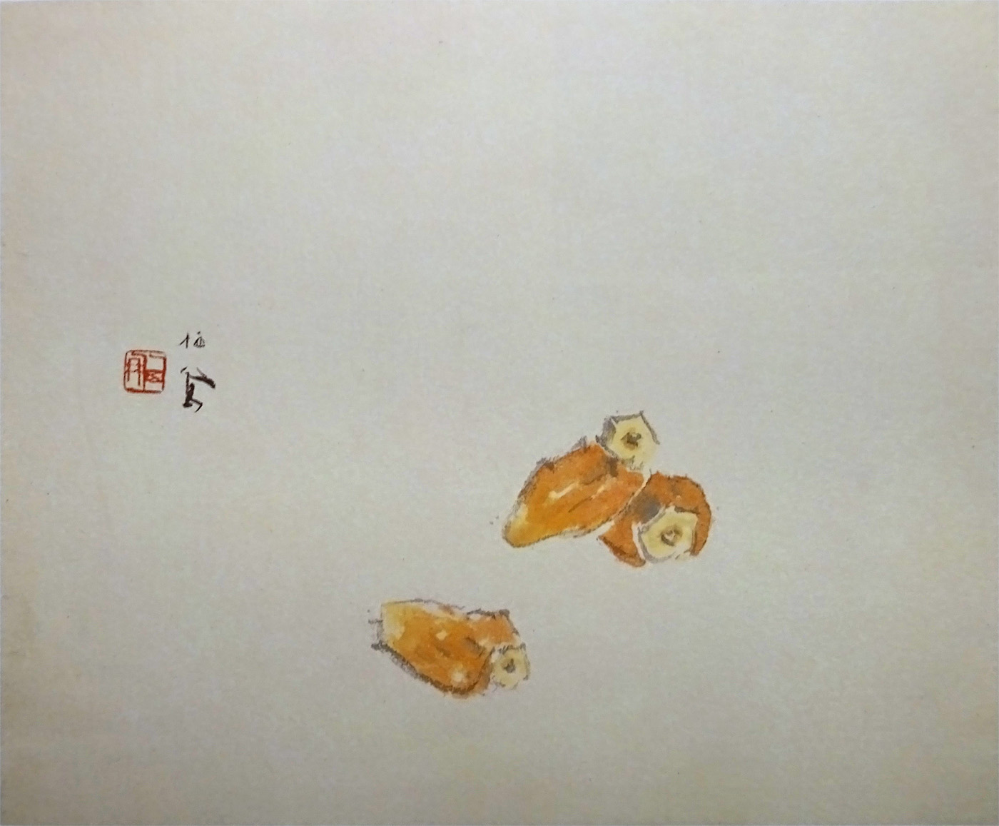 竹内栖鳳： 柿の実 : クラシック音楽とアート