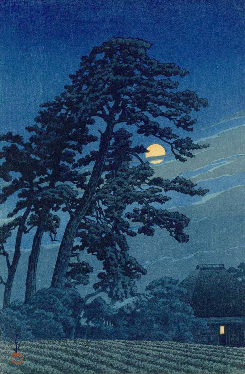 馬込の月 川瀬巴水 : クラシック音楽とアート