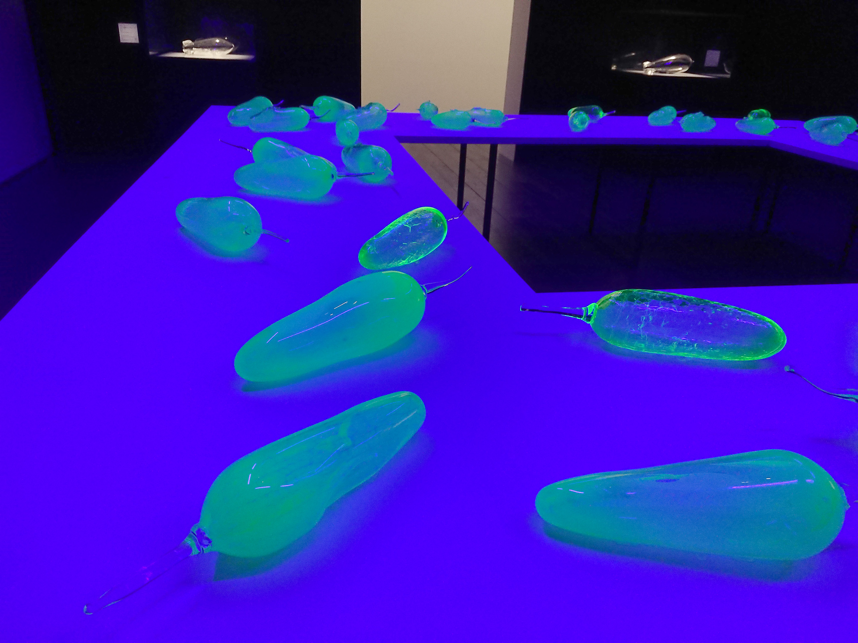 えぐられた大地》、イワニ・スケースのガラスアート｜彼女たちの