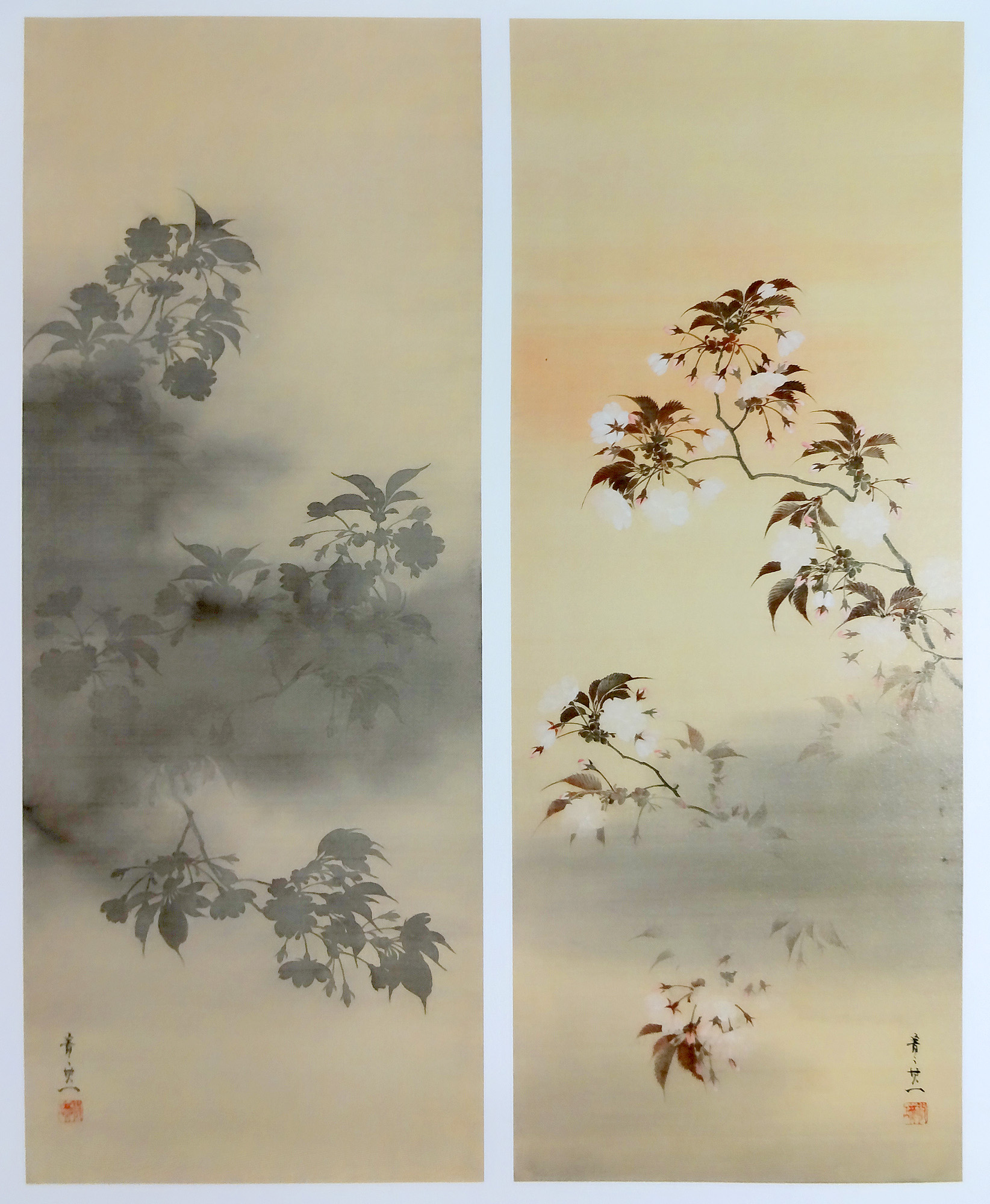 鈴木其一｜ 暁桜・夜桜図 : クラシック音楽とアート