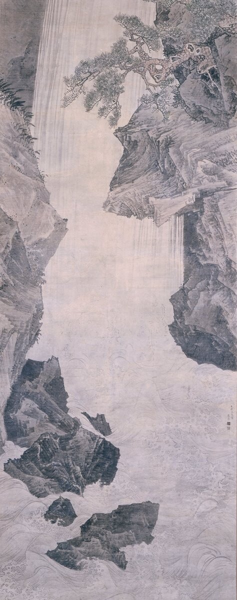 円山応挙： 大瀑布図｜相国寺展 : クラシック音楽とアート