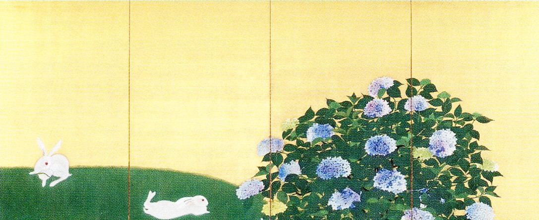 速水御舟 翠苔緑芝と名樹散椿 - 琳派の系譜|速水御舟の全貌 速水御舟 翠苔緑芝と名樹散椿 - 琳派の系譜|速水御舟の全貌