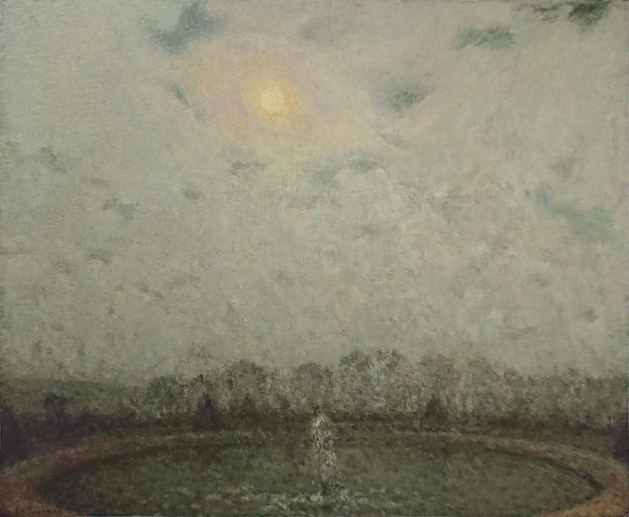 アンリ・ル・シダネル： ヴェルサイユ、月夜｜シダネルとマルタン展