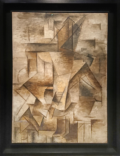 ピカソ： ギター奏者｜キュビスム展－美の革命｜4.ブラックとピカソ̶