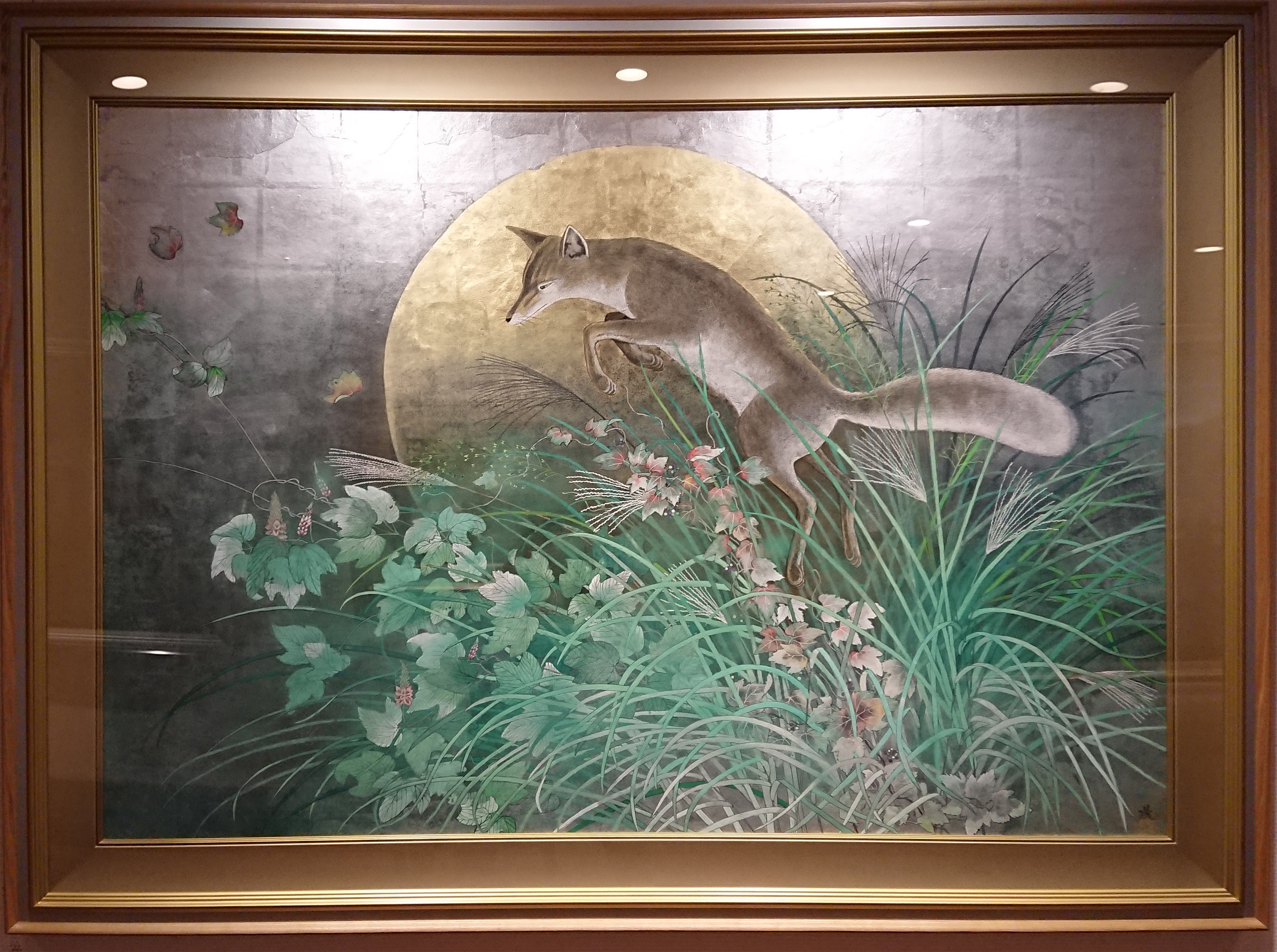 佐藤晨： 幻月｜精緻で繊細な筆致で描く月夜の幻想｜現代日本画—夜