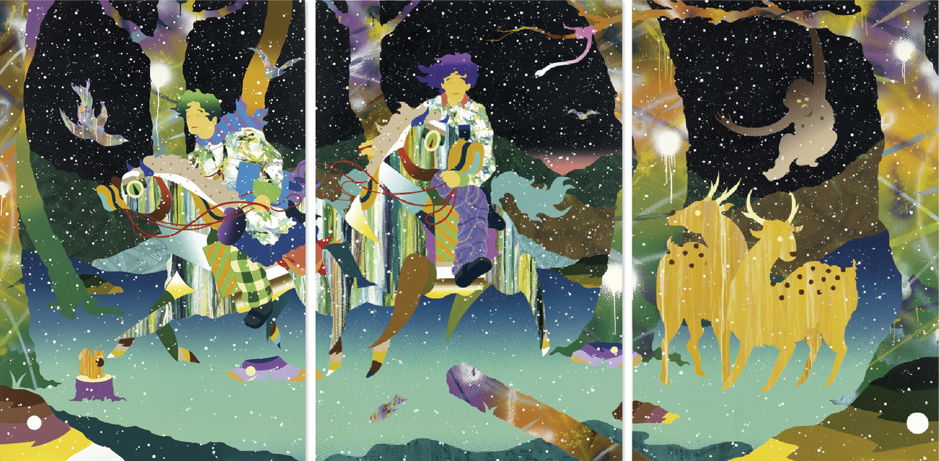 松山智一の個展「Boom Bye Bye Pain」|六本木で開催中 松山智一の個展「Boom Bye Bye Pain」|六本木で開催中