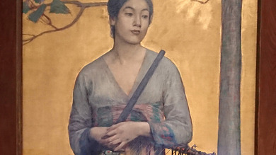 藤島武二： 天平の面影｜日本のロマン主義絵画の代表作｜見えてくる 